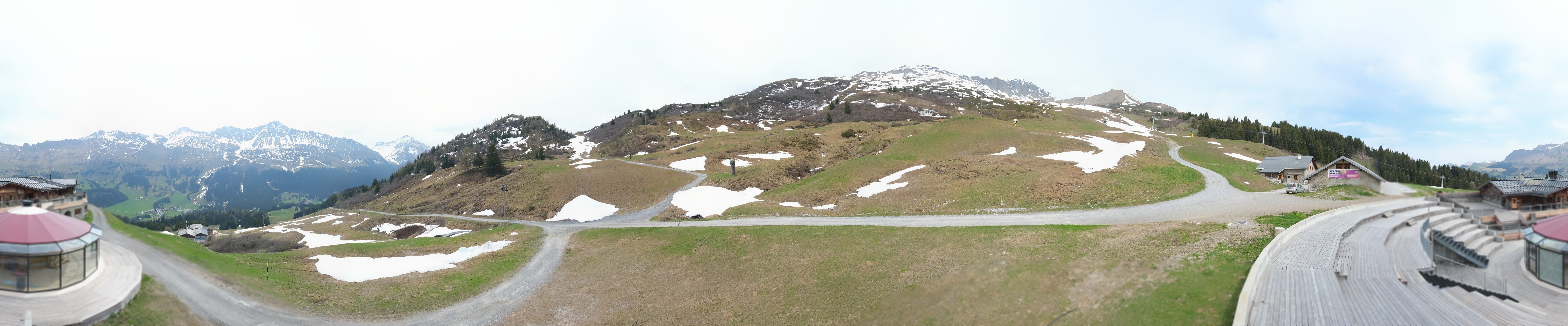 Archived image Webcam Mountain Hut Alp Staetz Lenzerheide