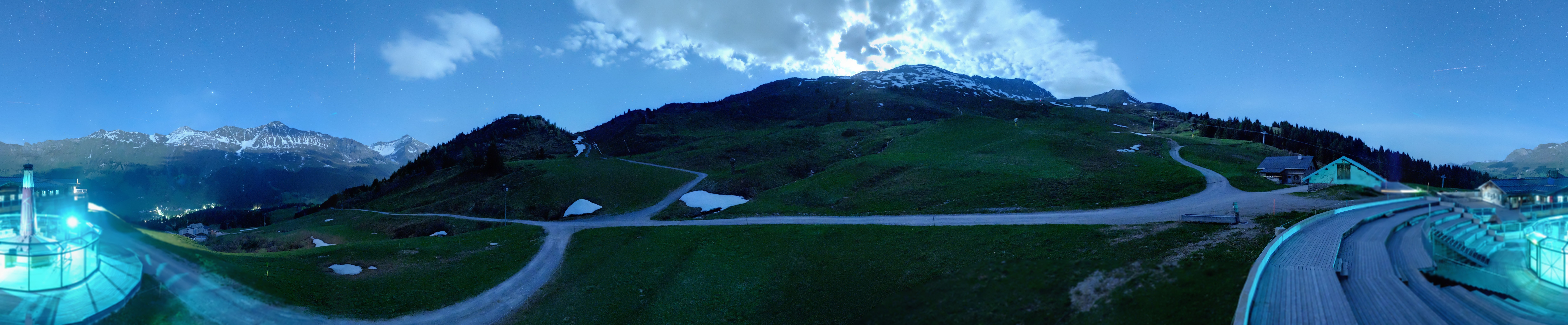 Archiv Foto Webcam Bergrestaurant Alp Stätz Lenzerheide