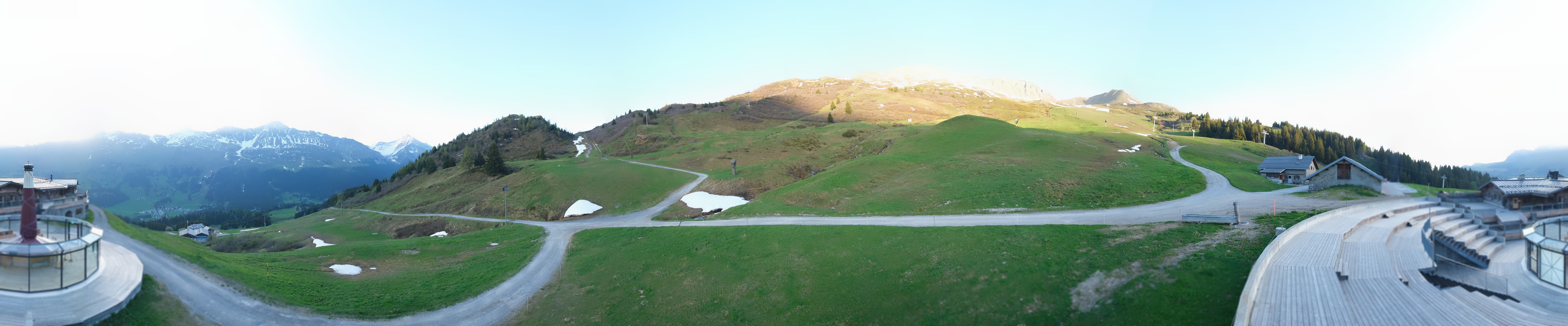 Archiv Foto Webcam Bergrestaurant Alp Stätz Lenzerheide