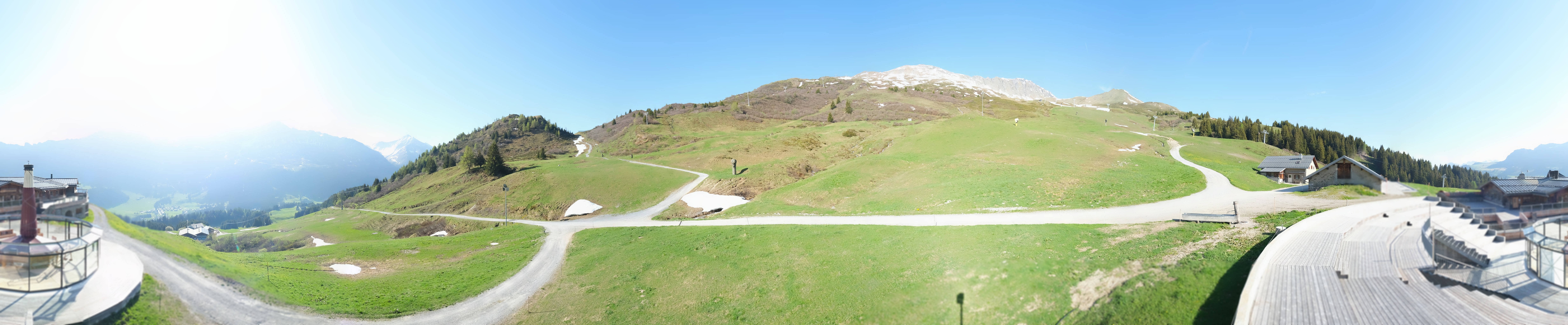 Archiv Foto Webcam Bergrestaurant Alp Stätz Lenzerheide