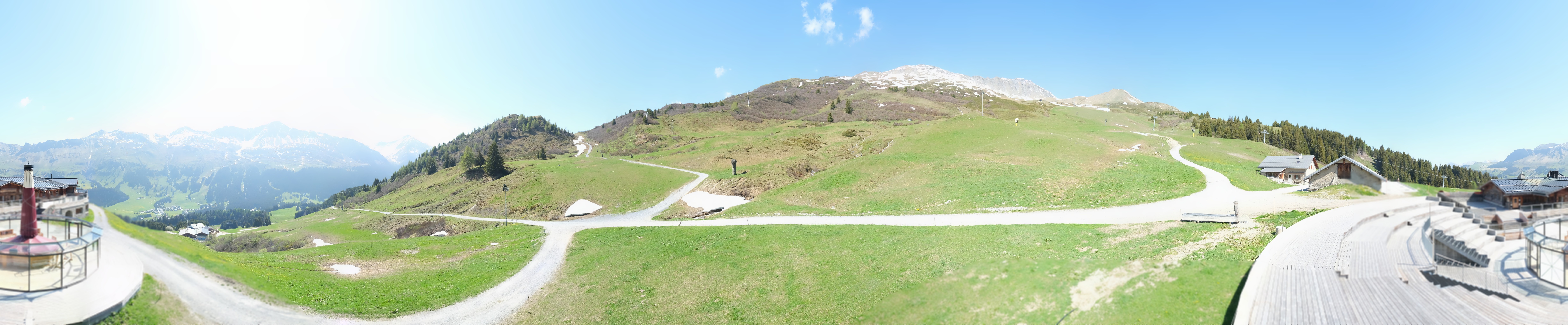 Archiv Foto Webcam Bergrestaurant Alp Stätz Lenzerheide