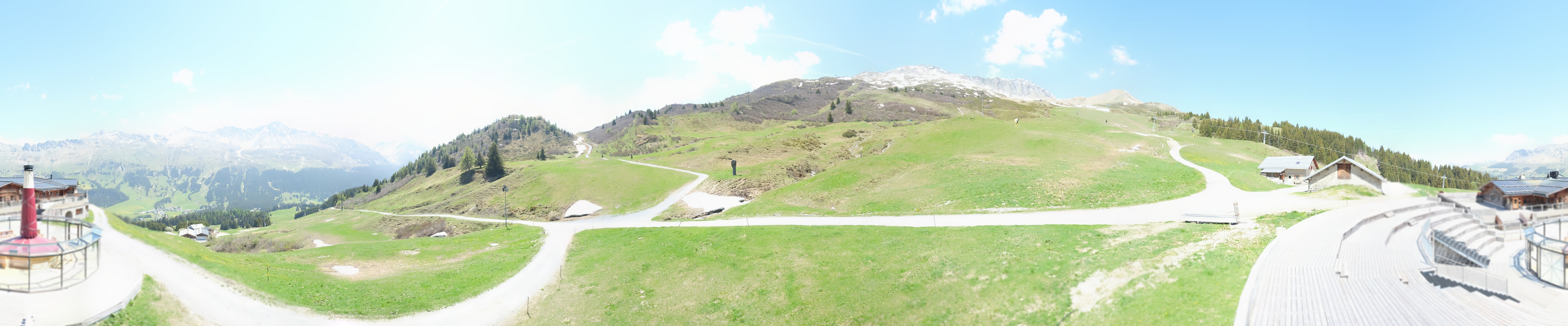 Archiv Foto Webcam Bergrestaurant Alp Stätz Lenzerheide