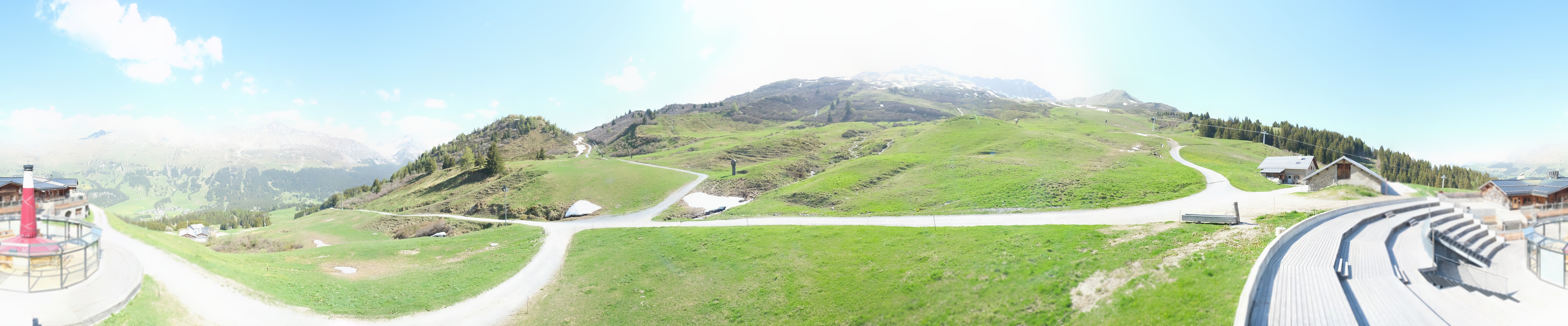 Archiv Foto Webcam Bergrestaurant Alp Stätz Lenzerheide
