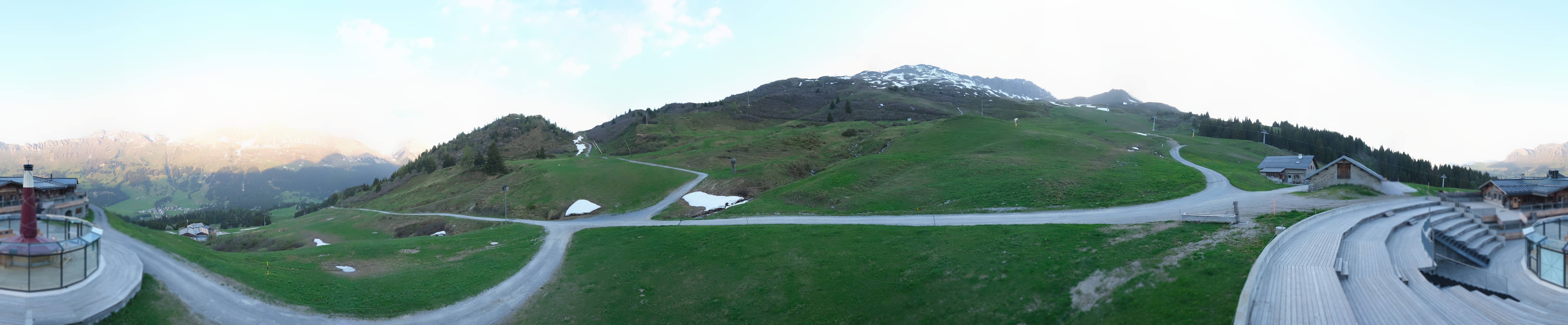 Archiv Foto Webcam Bergrestaurant Alp Stätz Lenzerheide