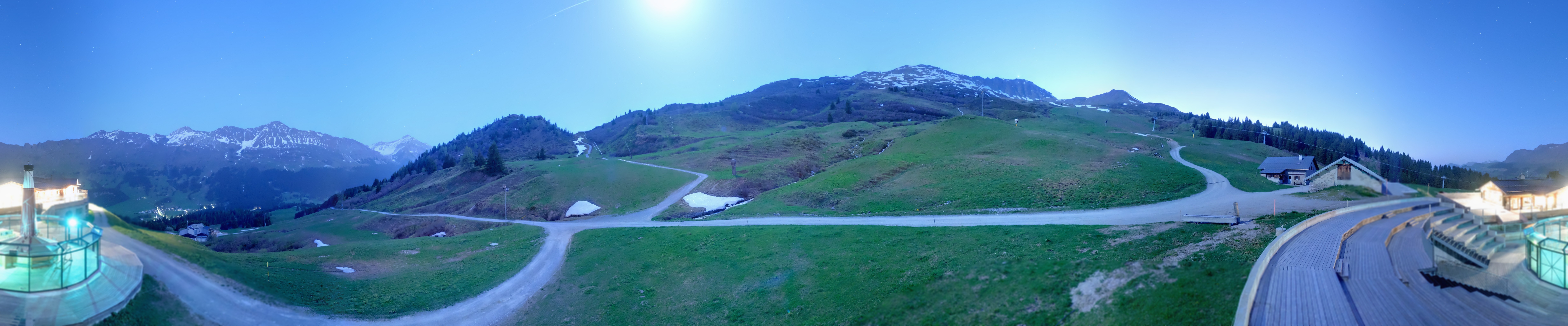 Archiv Foto Webcam Bergrestaurant Alp Stätz Lenzerheide