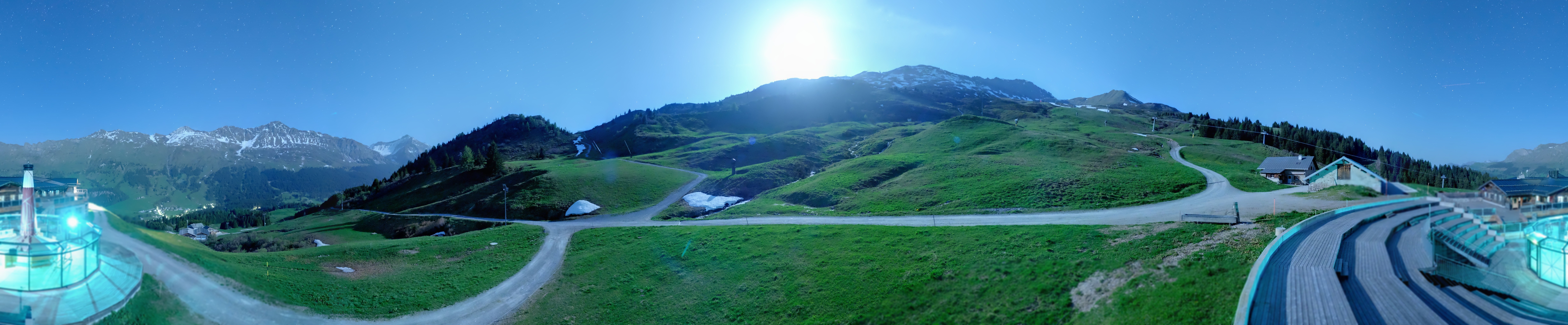 Archiv Foto Webcam Bergrestaurant Alp Stätz Lenzerheide