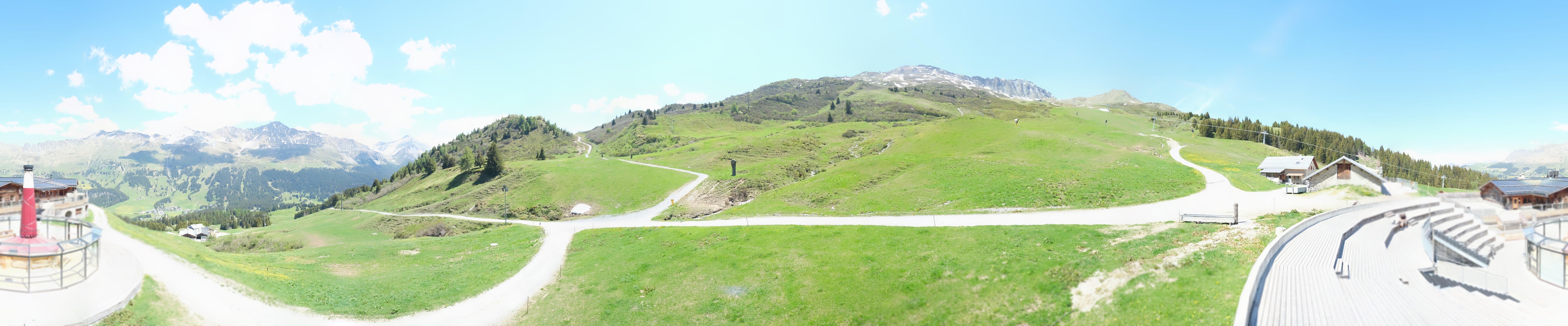 Archived image Webcam Mountain Hut Alp Staetz Lenzerheide
