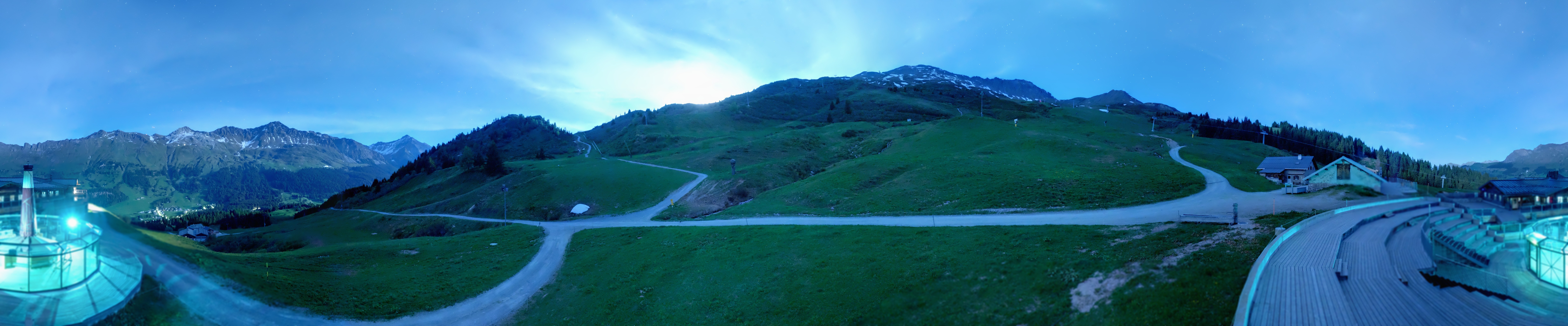 Archiv Foto Webcam Bergrestaurant Alp Stätz Lenzerheide