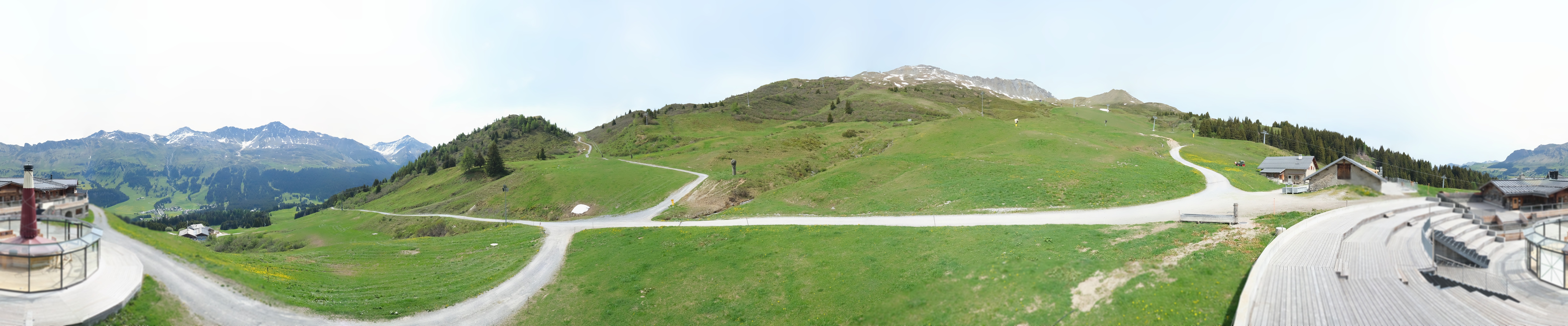 Archiv Foto Webcam Bergrestaurant Alp Stätz Lenzerheide