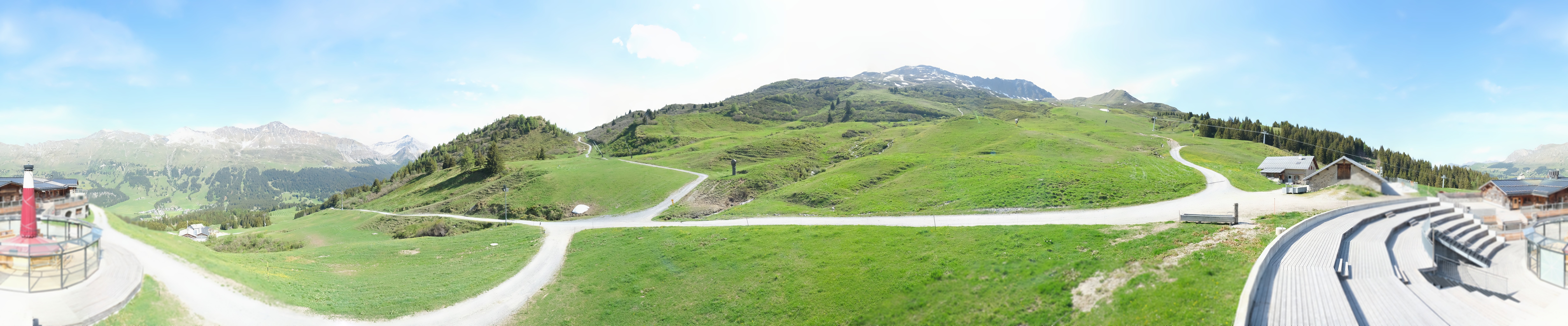 Archiv Foto Webcam Bergrestaurant Alp Stätz Lenzerheide