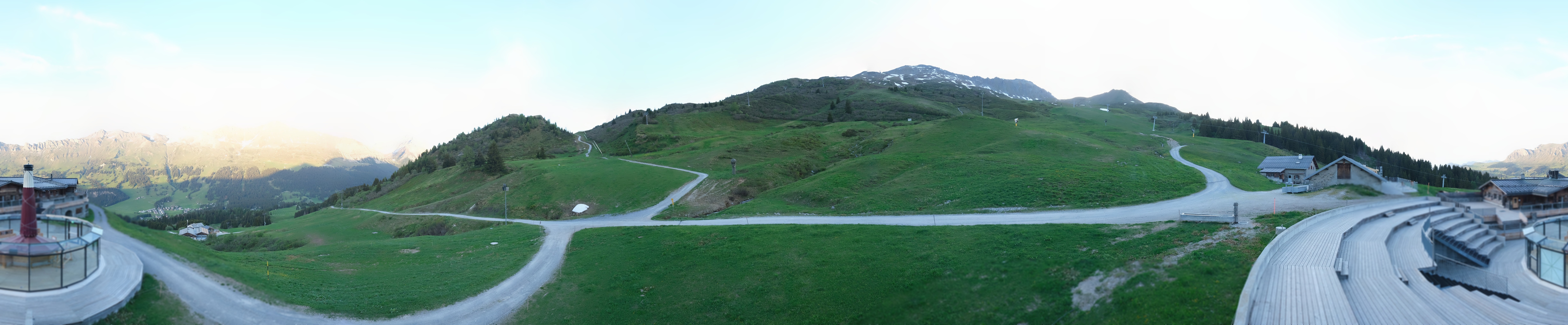 Archiv Foto Webcam Bergrestaurant Alp Stätz Lenzerheide