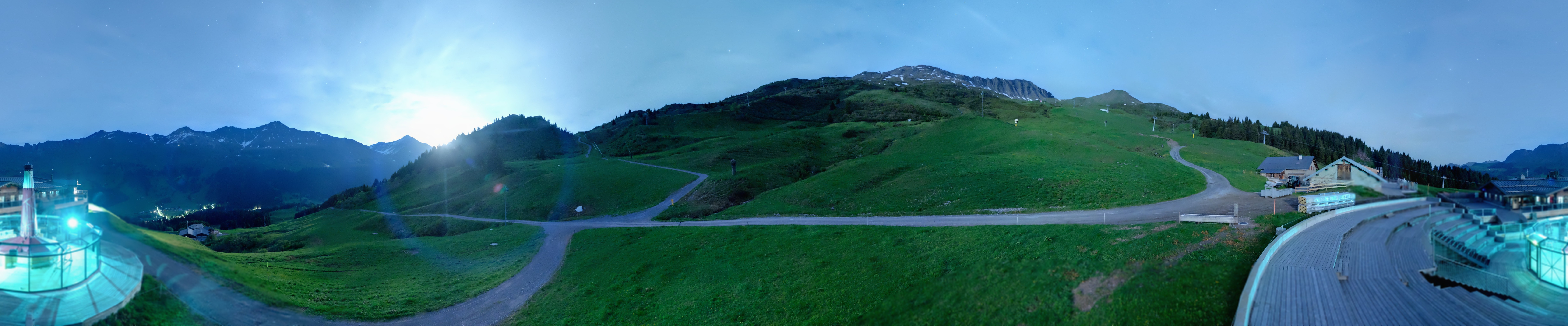 Archiv Foto Webcam Bergrestaurant Alp Stätz Lenzerheide