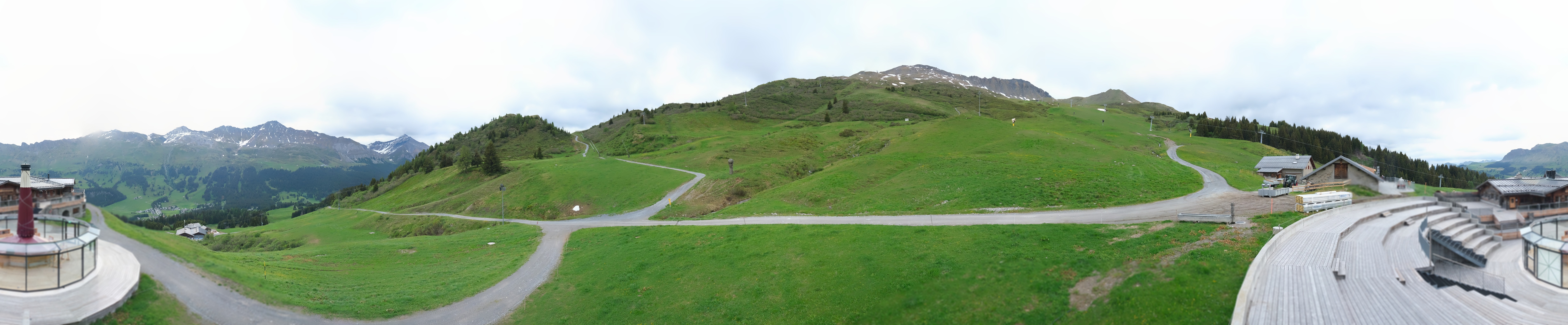 Archiv Foto Webcam Bergrestaurant Alp Stätz Lenzerheide
