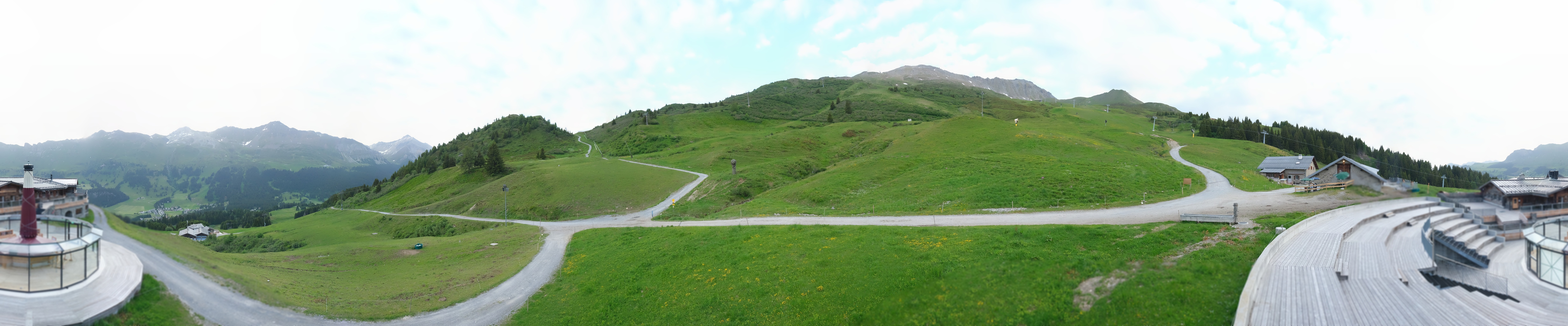 Archiv Foto Webcam Bergrestaurant Alp Stätz Lenzerheide