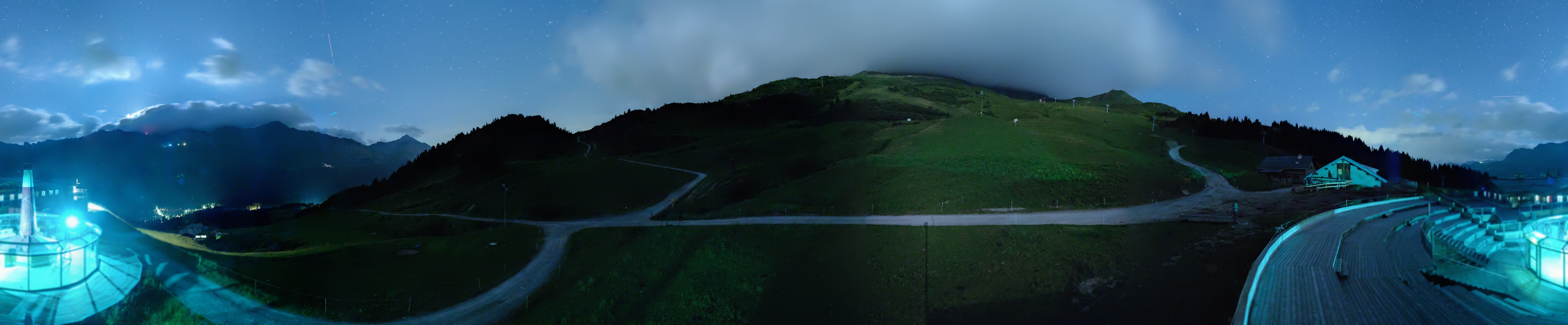 Archiv Foto Webcam Bergrestaurant Alp Stätz Lenzerheide