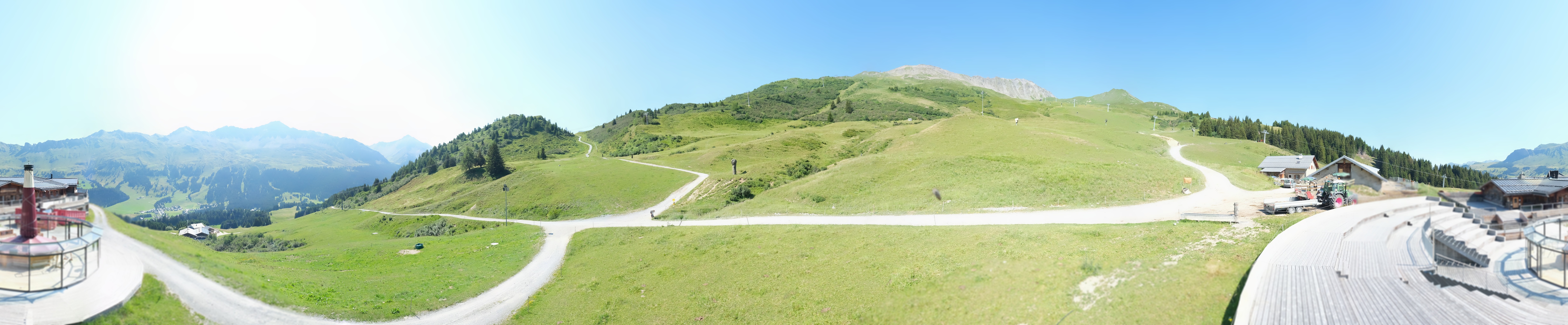 Archiv Foto Webcam Bergrestaurant Alp Stätz Lenzerheide