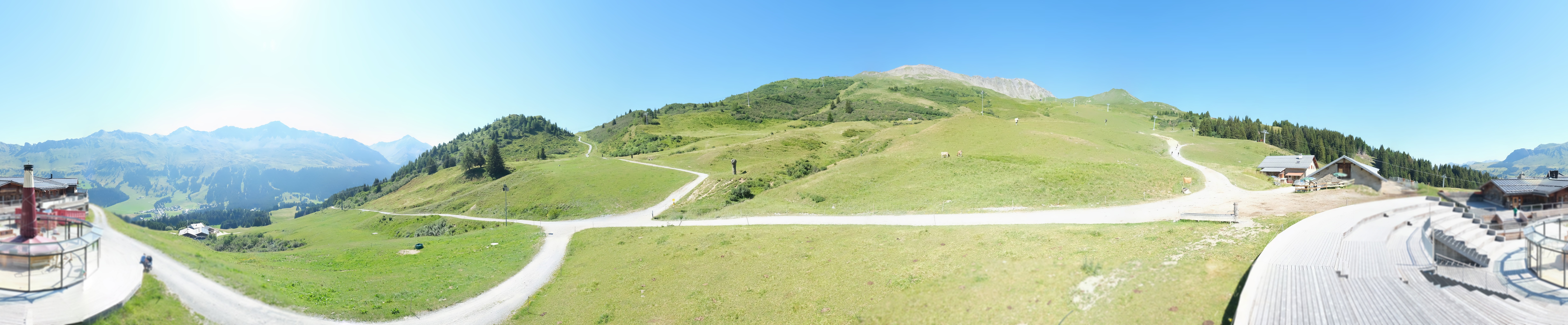 Archiv Foto Webcam Bergrestaurant Alp Stätz Lenzerheide