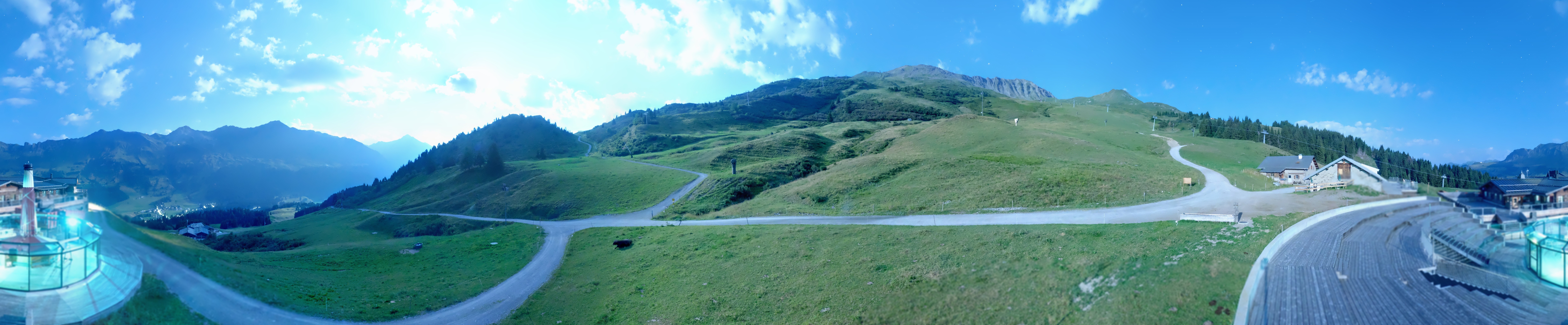 Archiv Foto Webcam Bergrestaurant Alp Stätz Lenzerheide