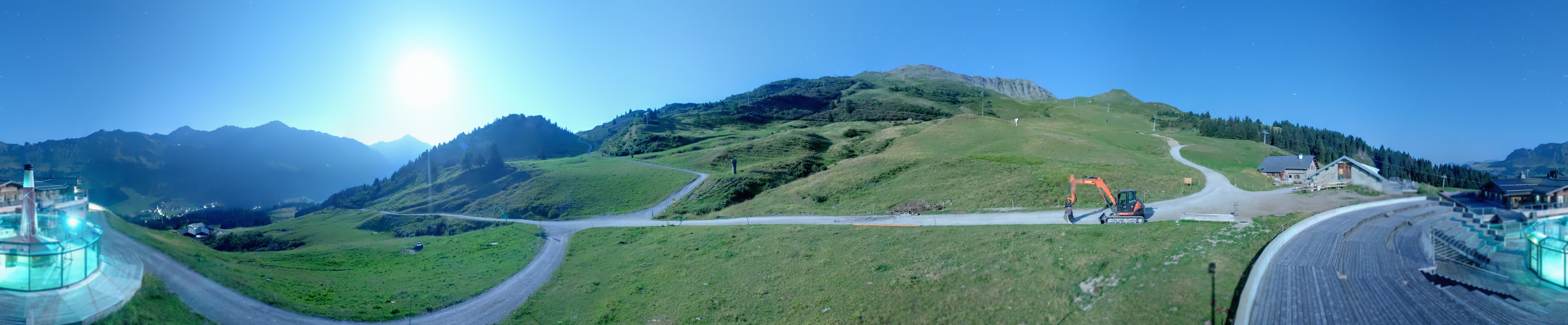 Archiv Foto Webcam Bergrestaurant Alp Stätz Lenzerheide