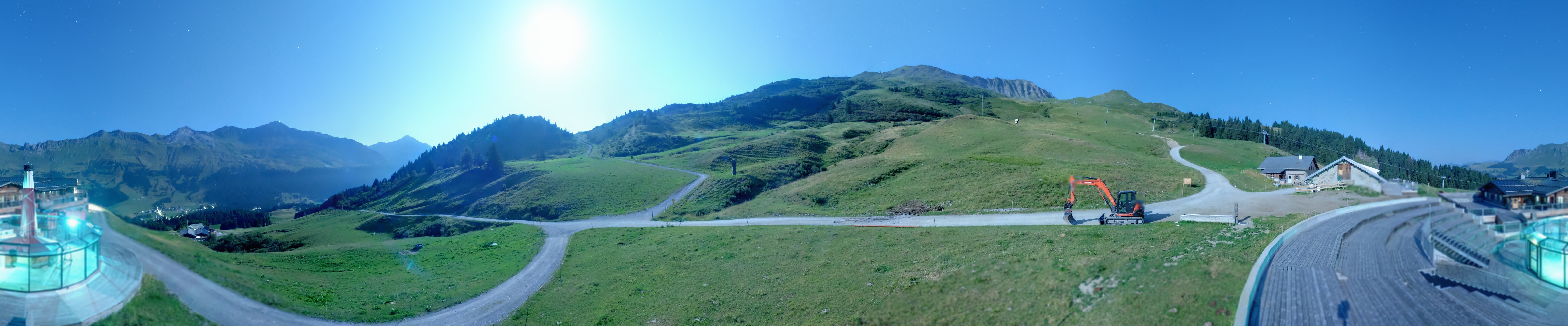 Archiv Foto Webcam Bergrestaurant Alp Stätz Lenzerheide