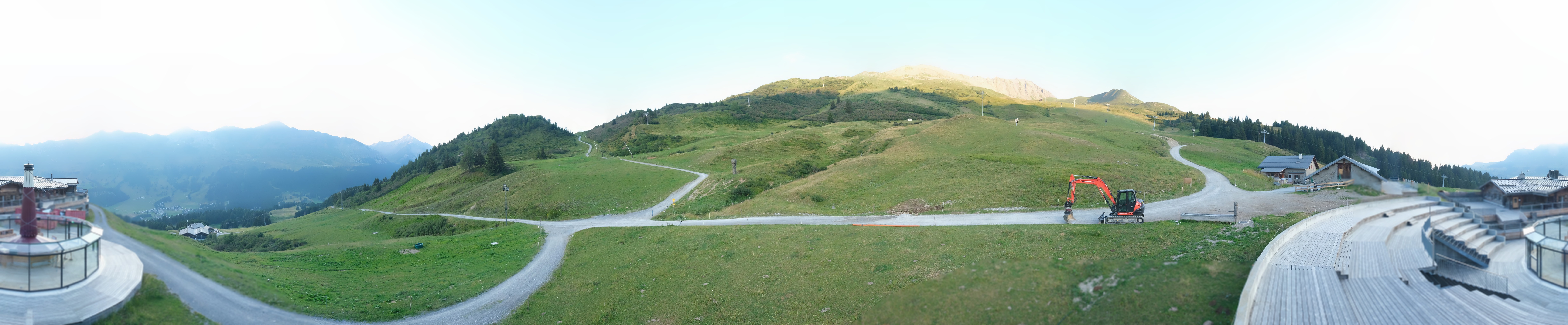 Archiv Foto Webcam Bergrestaurant Alp Stätz Lenzerheide