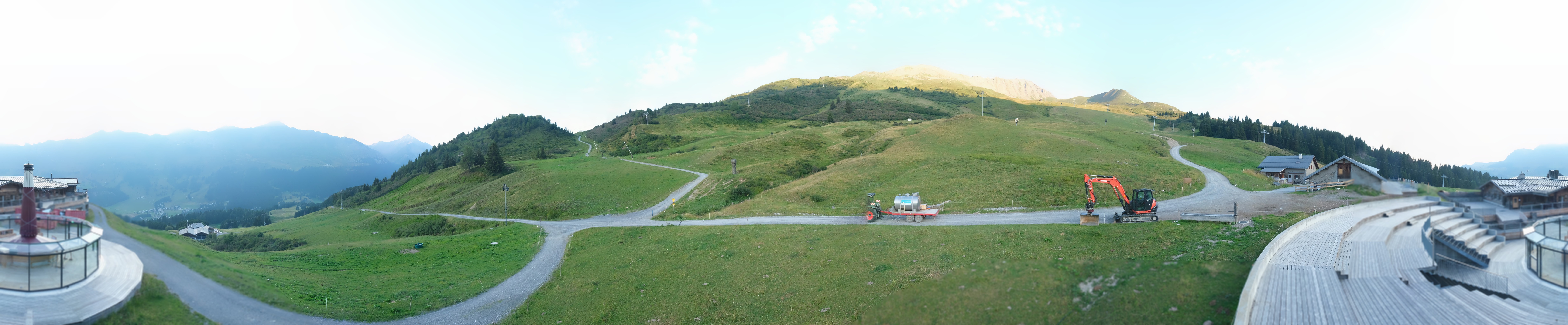 Archiv Foto Webcam Bergrestaurant Alp Stätz Lenzerheide