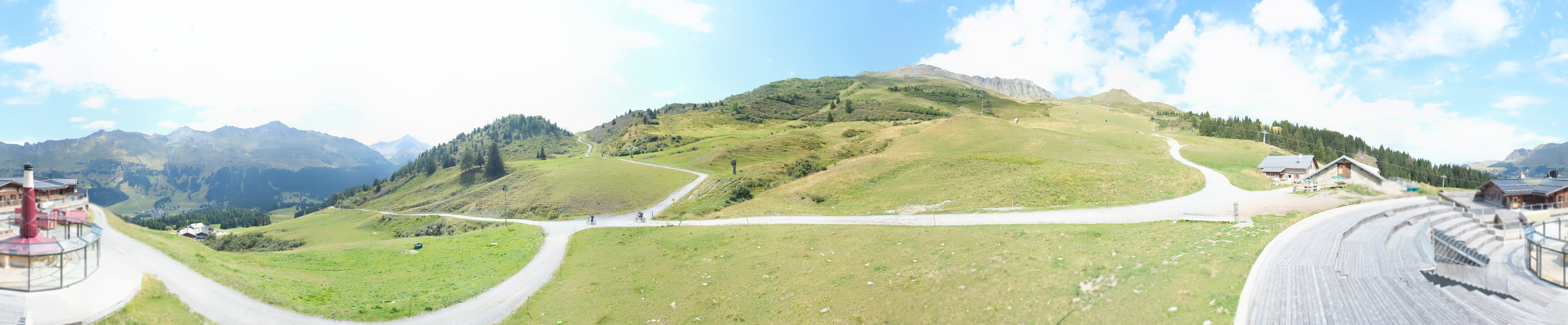 Archiv Foto Webcam Bergrestaurant Alp Stätz Lenzerheide