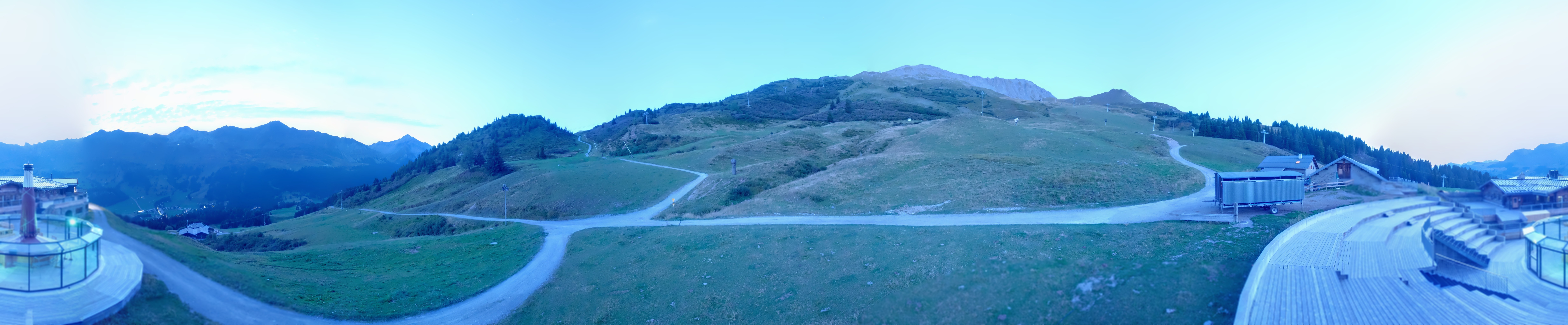 Archiv Foto Webcam Bergrestaurant Alp Stätz Lenzerheide