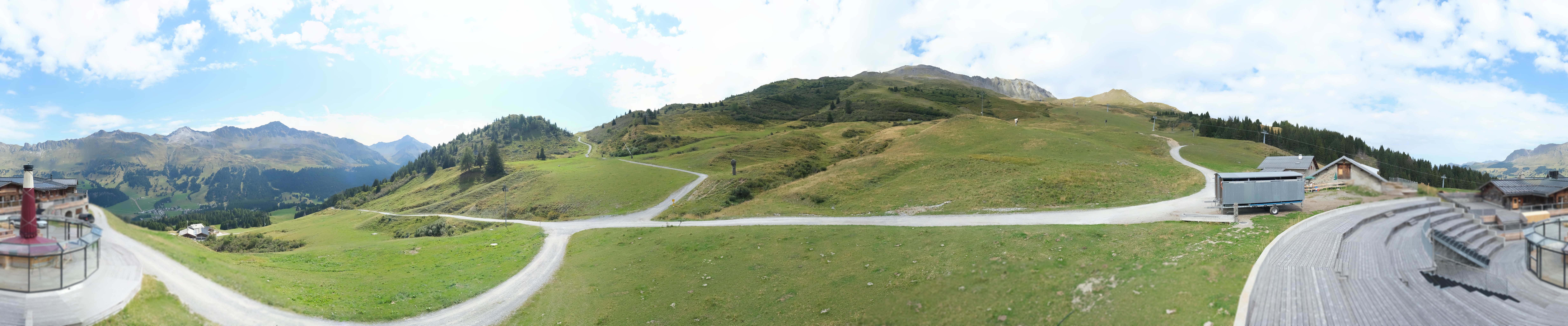 Archiv Foto Webcam Bergrestaurant Alp Stätz Lenzerheide