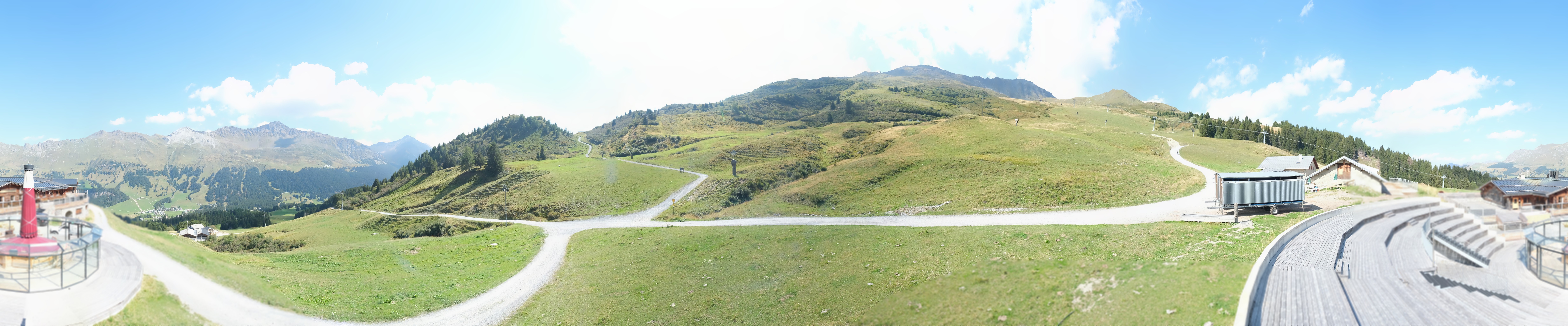 Archiv Foto Webcam Bergrestaurant Alp Stätz Lenzerheide