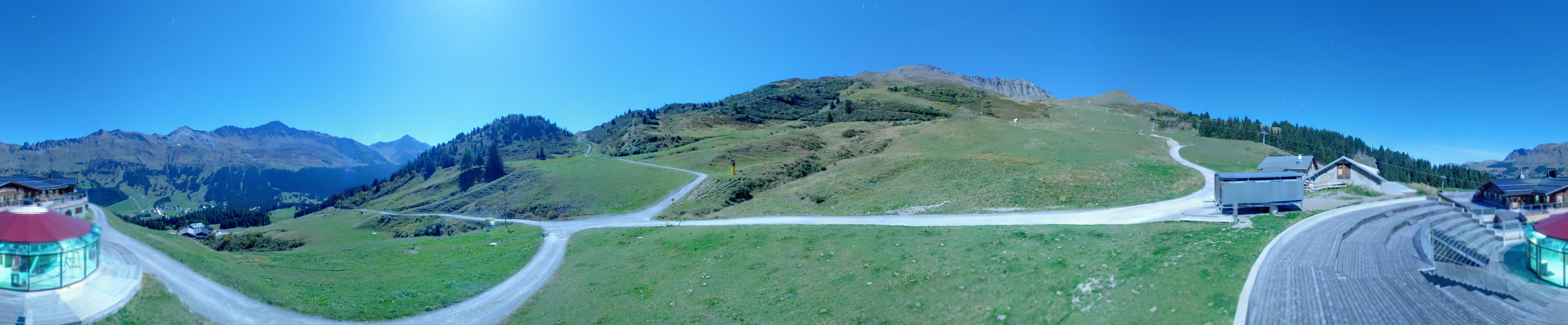 Archiv Foto Webcam Bergrestaurant Alp Stätz Lenzerheide