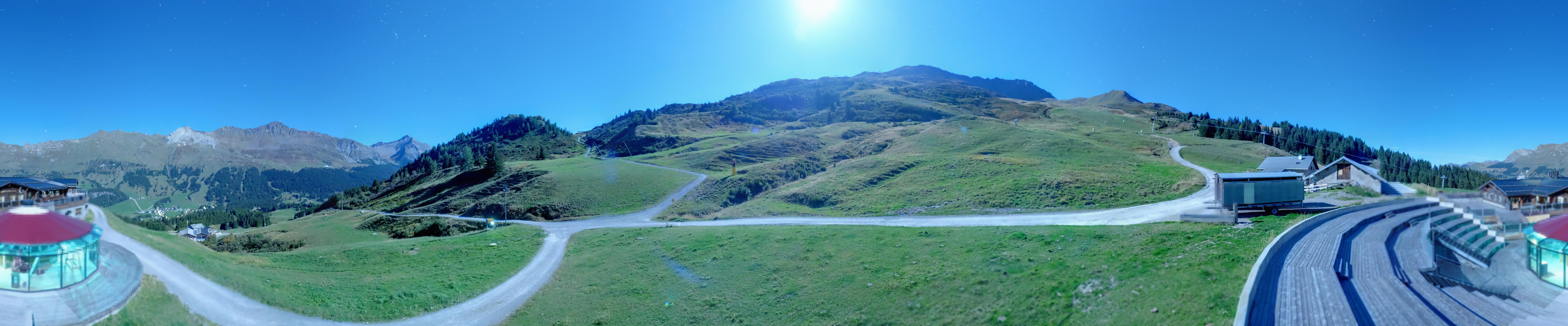 Archiv Foto Webcam Bergrestaurant Alp Stätz Lenzerheide