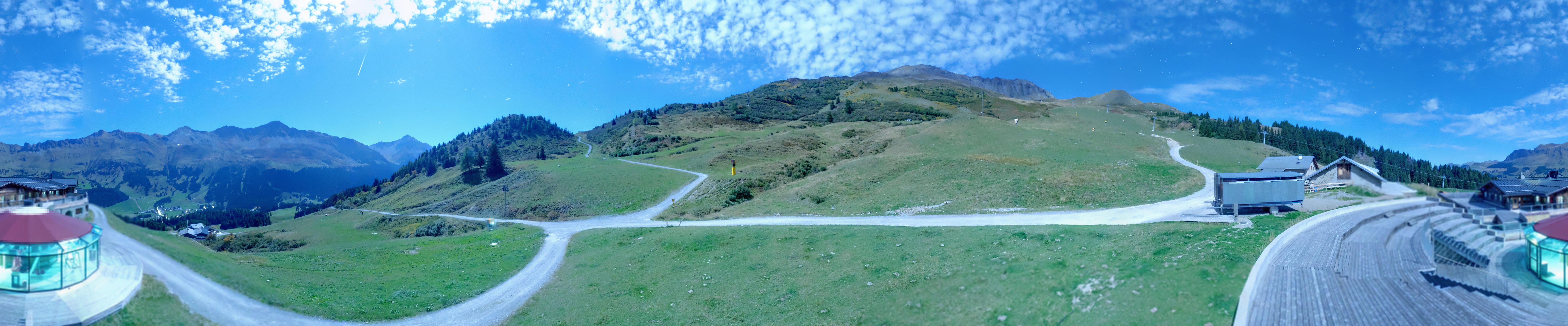 Archiv Foto Webcam Bergrestaurant Alp Stätz Lenzerheide
