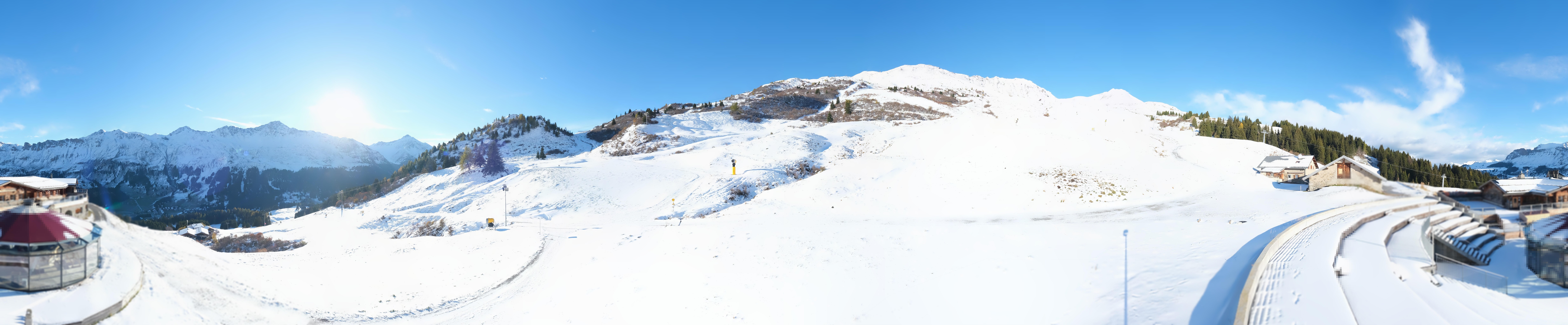 Archiv Foto Webcam Bergrestaurant Alp Stätz Lenzerheide