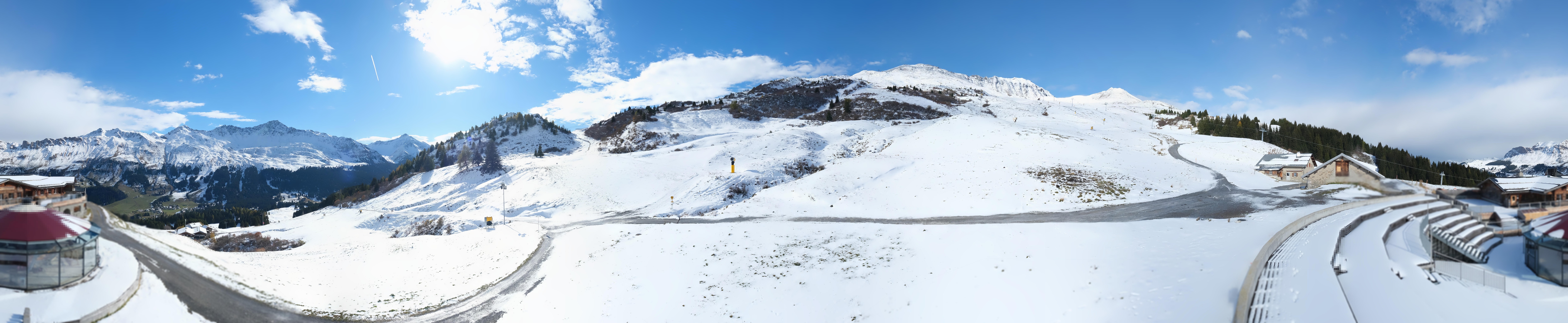 Archiv Foto Webcam Bergrestaurant Alp Stätz Lenzerheide