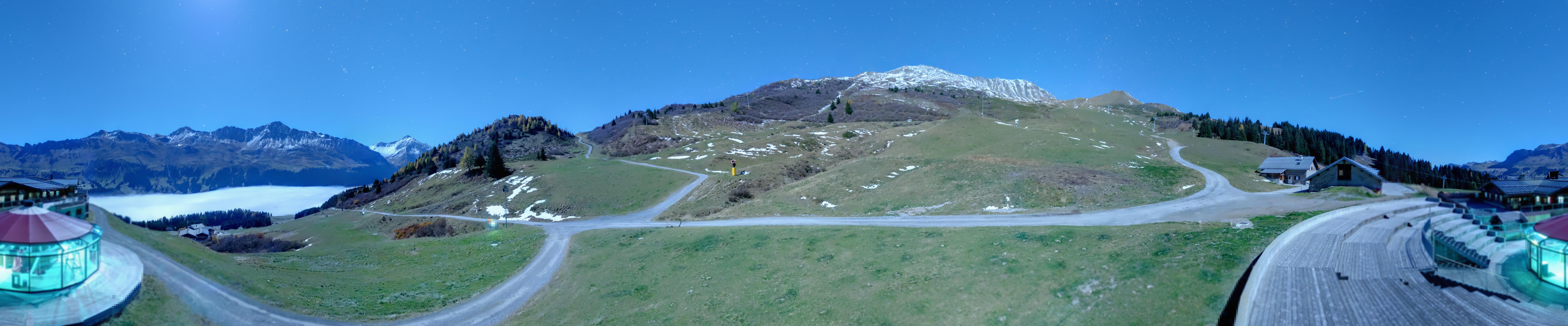 Archiv Foto Webcam Bergrestaurant Alp Stätz Lenzerheide