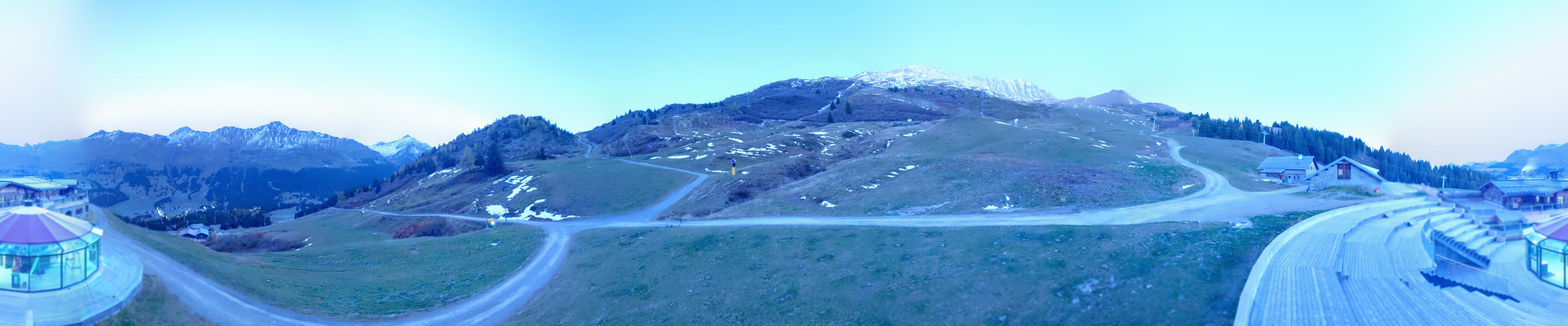 Archiv Foto Webcam Bergrestaurant Alp Stätz Lenzerheide