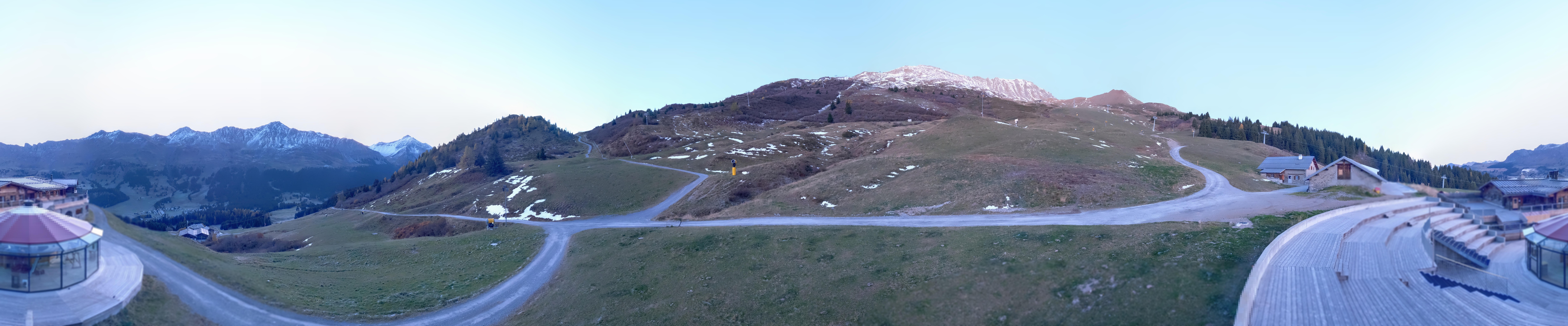 Archiv Foto Webcam Bergrestaurant Alp Stätz Lenzerheide