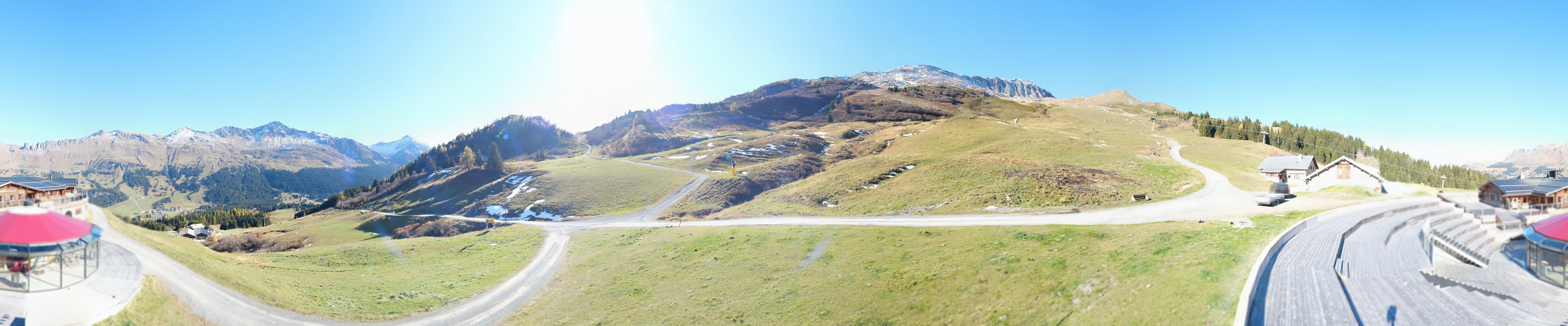 Archiv Foto Webcam Bergrestaurant Alp Stätz Lenzerheide