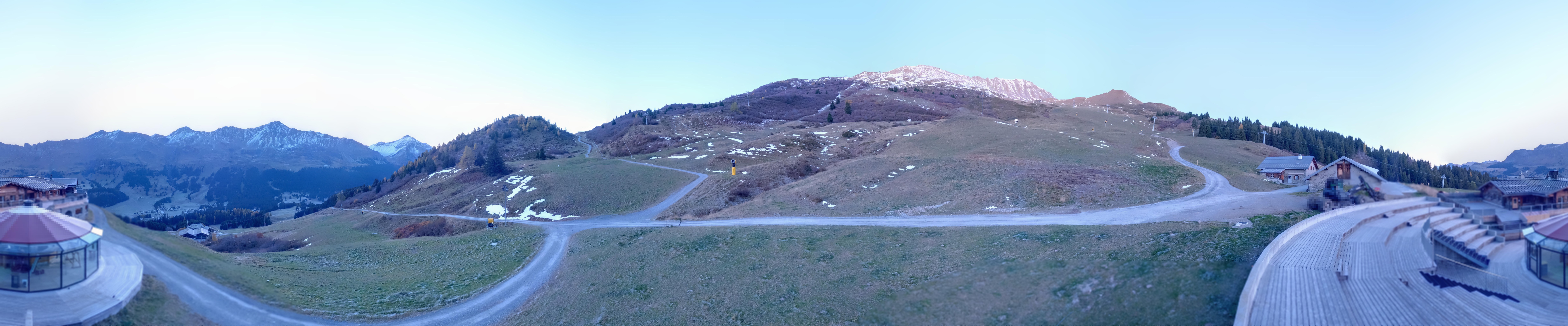Archiv Foto Webcam Bergrestaurant Alp Stätz Lenzerheide