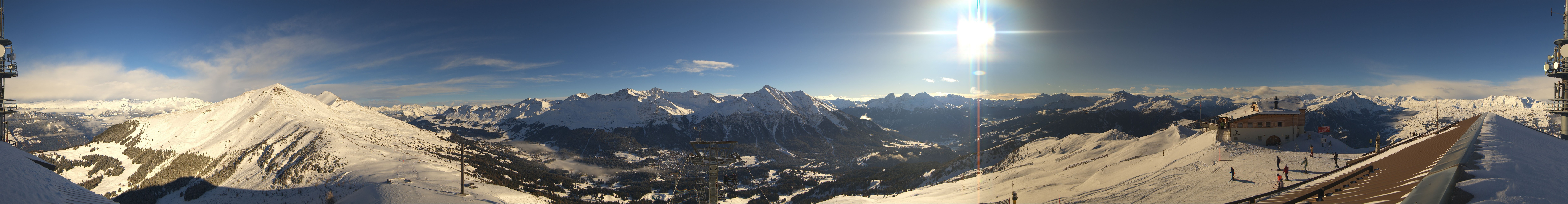 Archiv Foto Webcam Arosa Lenzerheide Piz Scalottas