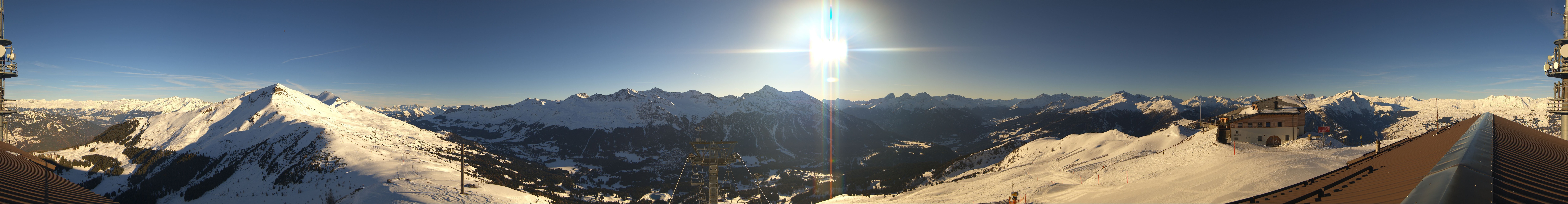 Archived image Webcam Piz Scalottas at Arosa Lenzerheide