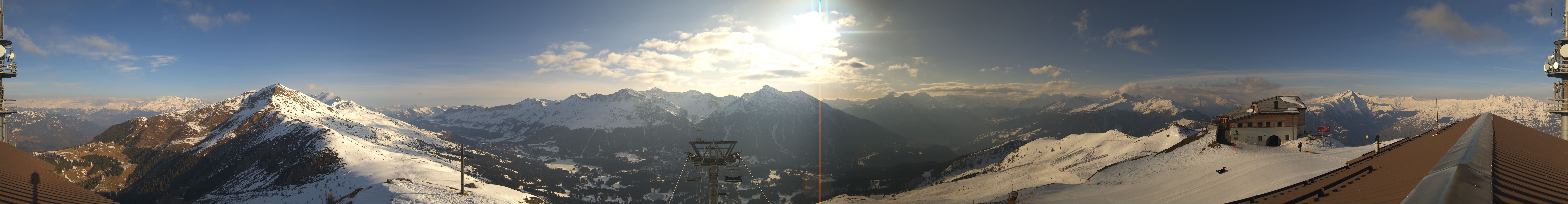Archived image Webcam Piz Scalottas at Arosa Lenzerheide