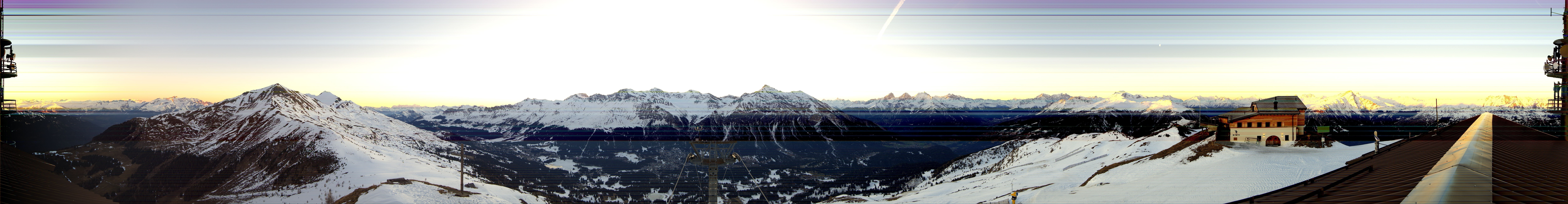 Archiv Foto Webcam Arosa Lenzerheide Piz Scalottas