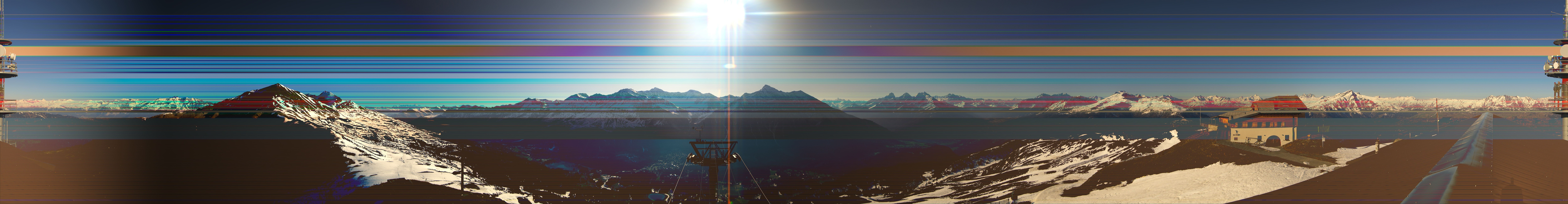 Archiv Foto Webcam Arosa Lenzerheide Piz Scalottas