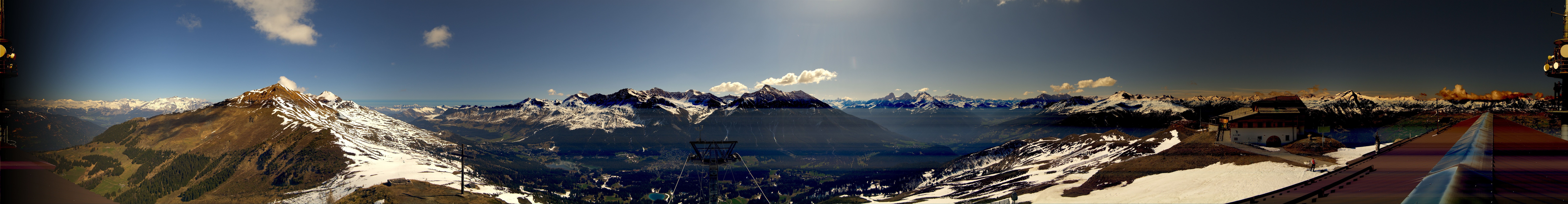 Archiv Foto Webcam Arosa Lenzerheide Piz Scalottas