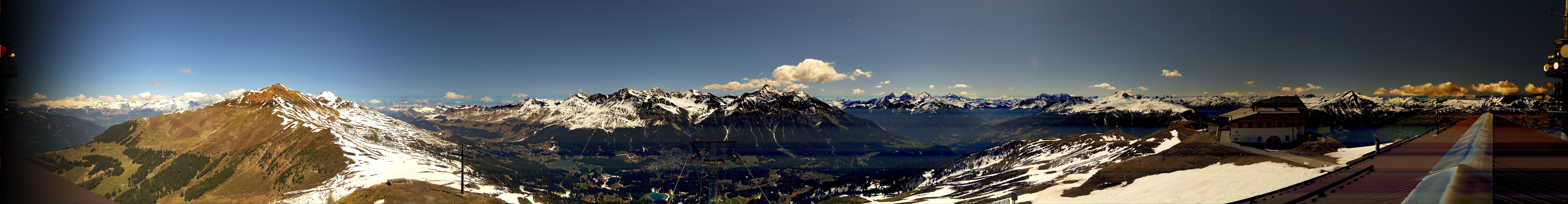Archiv Foto Webcam Arosa Lenzerheide Piz Scalottas