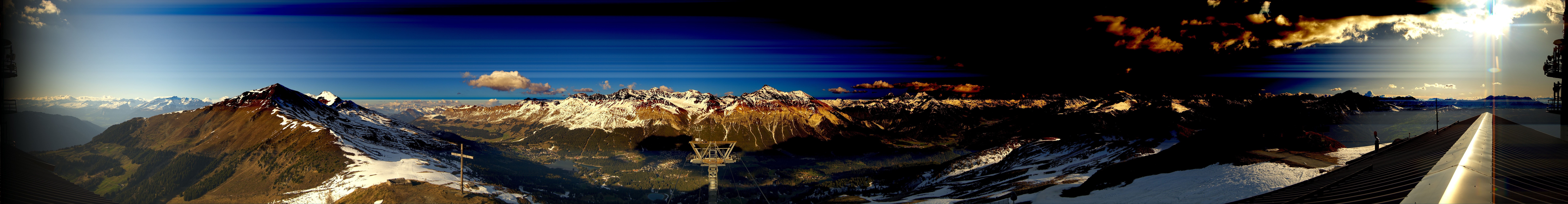 Archiv Foto Webcam Arosa Lenzerheide Piz Scalottas