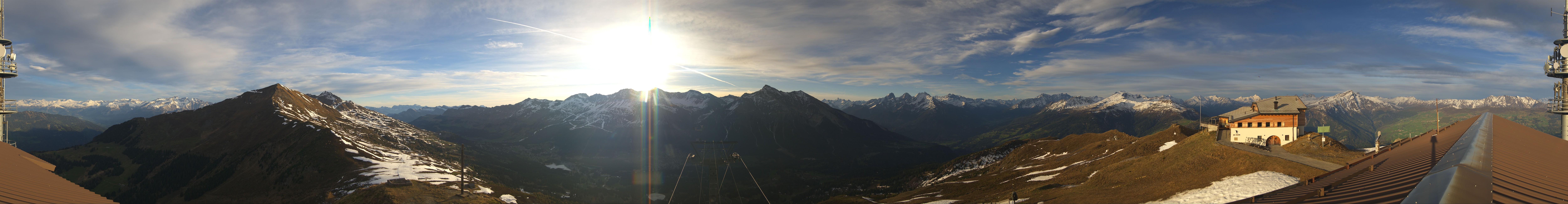 Archiv Foto Webcam Arosa Lenzerheide Piz Scalottas