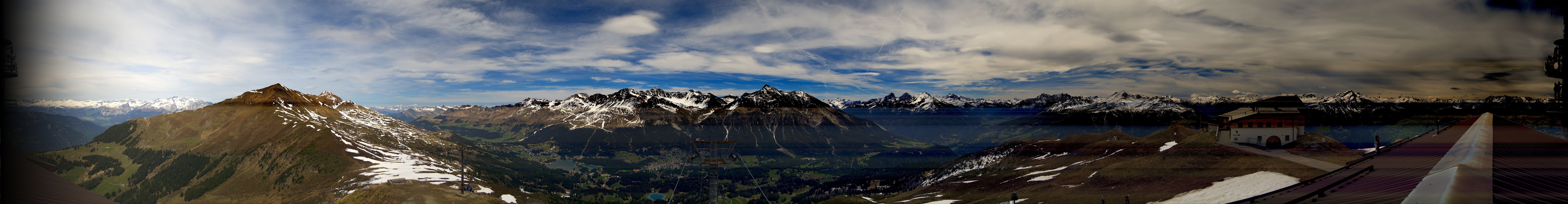 Archiv Foto Webcam Arosa Lenzerheide Piz Scalottas